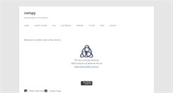 Desktop Screenshot of cwispy.com